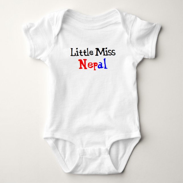 Nepali wenig vermisst baby strampler (Vorderseite)