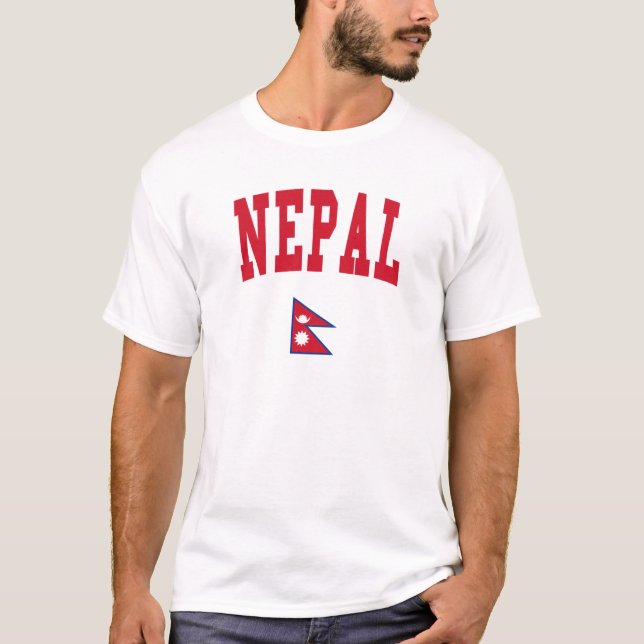 Nepalstil T-Shirt (Vorderseite)