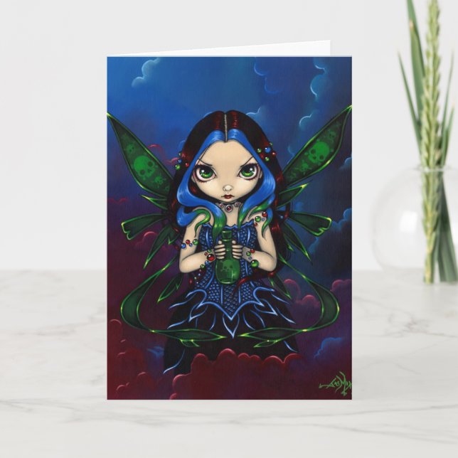 "Nepenthe" Gruß-Karte Karte (Vorderseite)