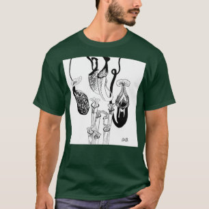 Nepenthes and Sarracenia Illustration T-Shirt