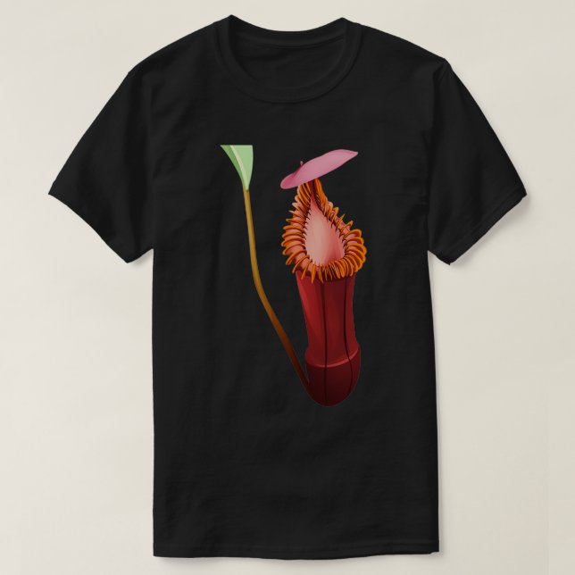 Nepenthes Edwardsiana Fleisch fressende Pflanze Pi T-Shirt (Design vorne)