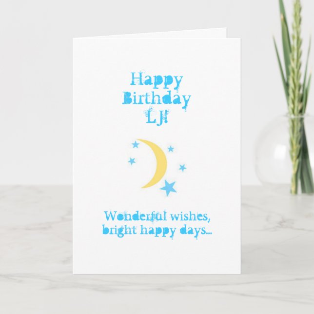 Nephew Birthday Card Karte (Vorderseite)