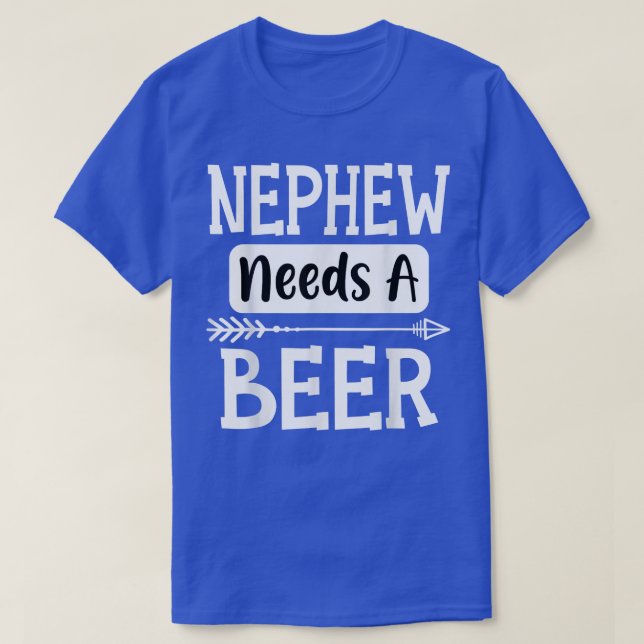Nephew braucht eine Bierfamilie, die Bier Cool Bie T-Shirt (Design vorne)