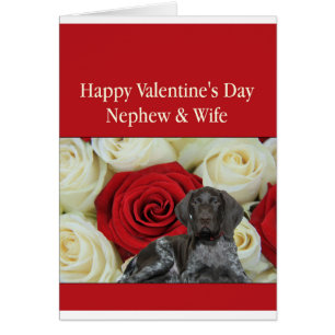 Nephew & Ehefrau Glossy Grizzy Valentine Puppy Lie