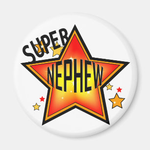 Nephew Super Star Funny Magnet