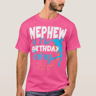 Nephew The Birthday Fairy Fantasy Birthday Squa T-Shirt