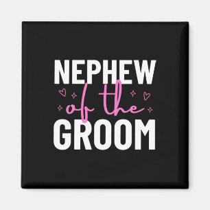 Nephew von der Groom-Hochzeitsfamilie des Party Magnet