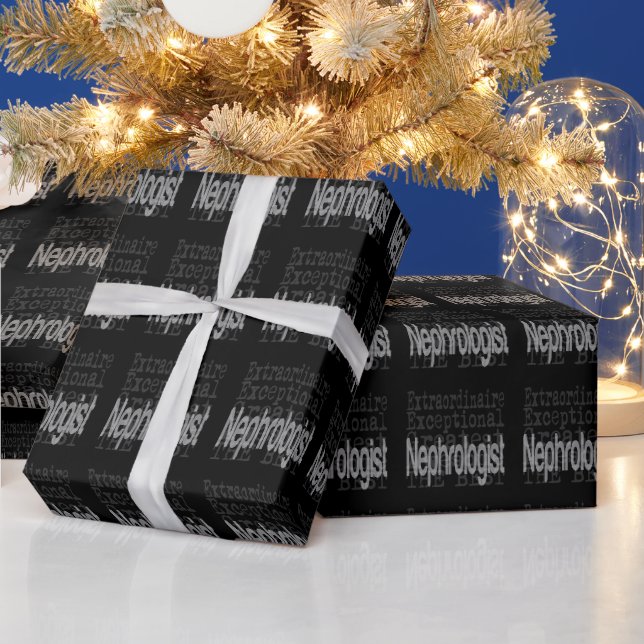 Nephrologe Extraordinaire Geschenkpapier (Feiertage)