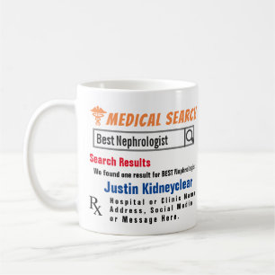 Nephrologe Funny Search Tasse