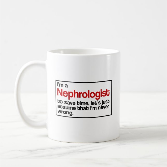 Nephrologe Kaffeetasse (Links)