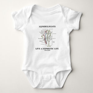 Nephrologen leben ein Nephritic Leben (Nephron) Baby Strampler