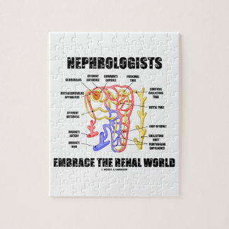 Nephrologen verkörpern die Renale Welt (Nephron) Puzzle