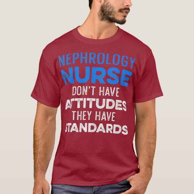 Nephrologie Dialysebehandlung RN _49 T-Shirt (Vorderseite)