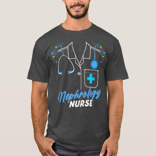 Nephrologie Krankenphysiologie Weihnachtsdialyse T-Shirt