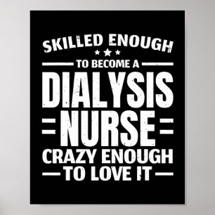 Nephrologie Nurse Dialyse Nurse Medical Niere Dis Poster