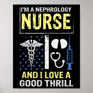Nephrologie Nurse Gute Dialyse Nu Poster