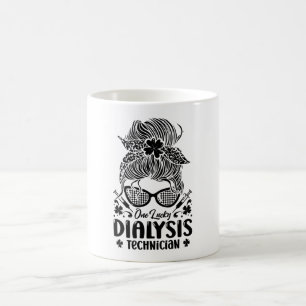 Nephrologie One Lucky Dialysis Technician Nurse Kaffeetasse