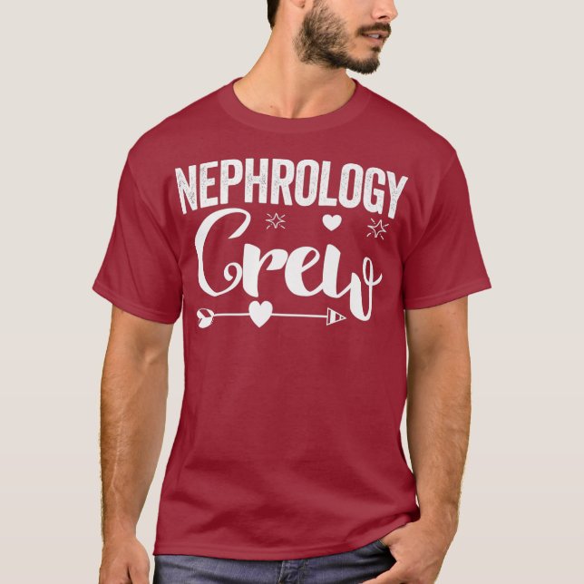 Nephrologie Squad Nephrologie Dialyse Nursing T-Shirt (Vorderseite)