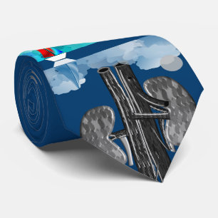 Nephrologist Krawatte Unique Künstlerisch Sailboat