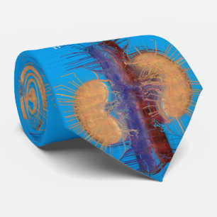 Nephrologistische Krawatte Einzigartiges Künstleri