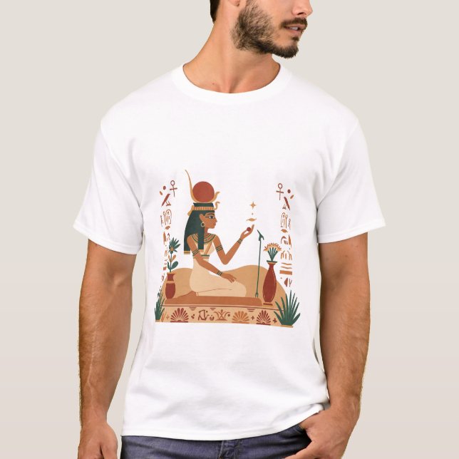 Nephthys Göttin T-Shirt (Vorderseite)