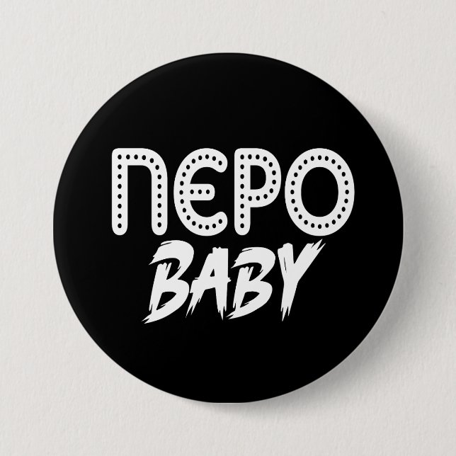 Nepo Baby Button (Vorderseite)