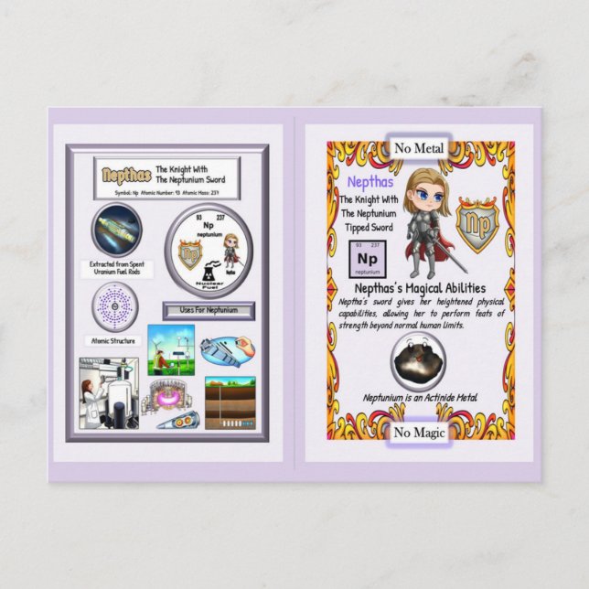 Nepthas - Ritterschwert Postkarte (Vorderseite)