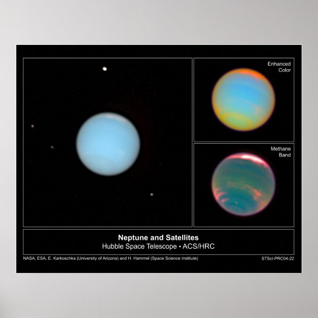 Neptun&amp;Satelliten-2004-22a Poster (Vorne)
