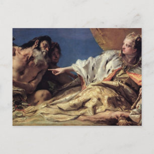 Neptun bietet Geschenke für Venedig an (Deckenfres Postkarte