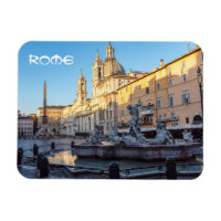Neptun-Brunnen auf der Piazza Navona - Rom
