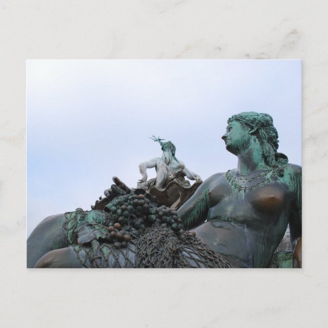 Neptun-Brunnen - Neptun-Brunnen - Berlin Postkarte (Vorderseite)