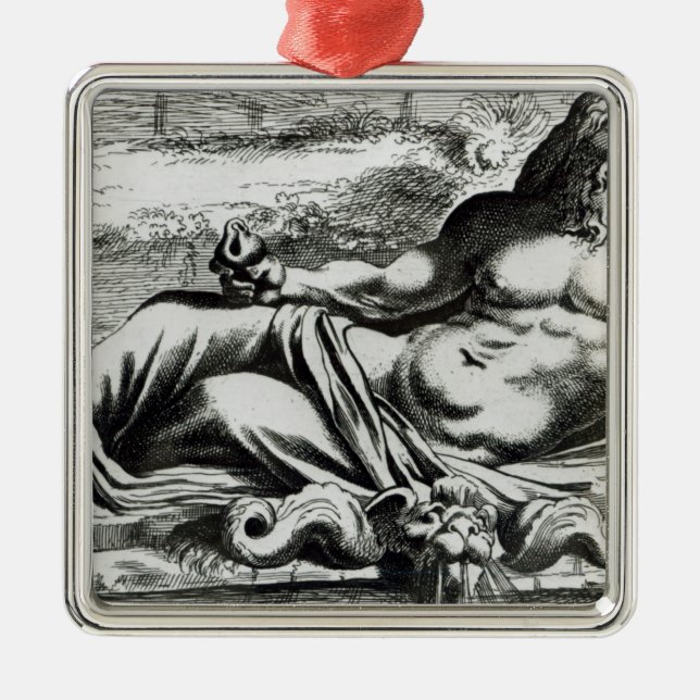 Neptun, c.1653 silbernes ornament (Vorne)