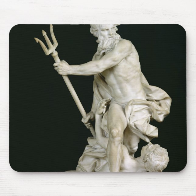 Neptun, der die Wellen, 1757 beruhigt Mousepad (Vorne)