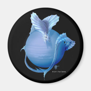 Neptun-Drache-Magnet Magnet