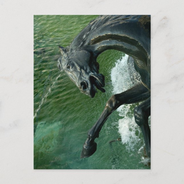 Neptun Fountain, Washington DC Postkarte (Vorderseite)
