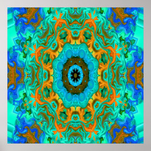Neptun ist Mandala.... Poster