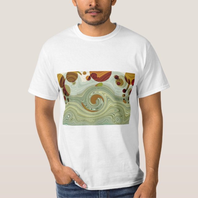 Neptun MONDE - abstrakt T-Shirt (Vorderseite)