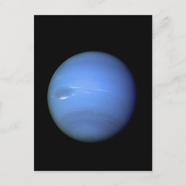 Neptun-Planet NASA Postkarte (Vorderseite)