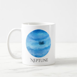 Neptun-Planetwatercolor-Tasse Tasse