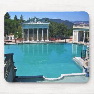 Neptun Pool am Schloss Hearst, San Simeon, CA Mousepad