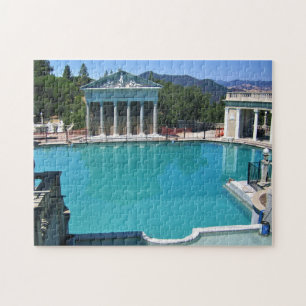 Neptun Pool am Schloss Hearst, San Simeon, CA Puzzle