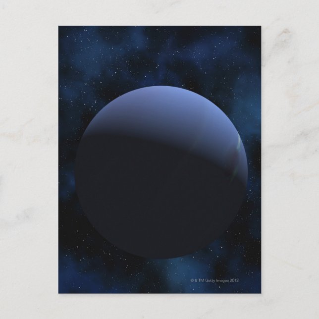 Neptun Postkarte (Vorderseite)