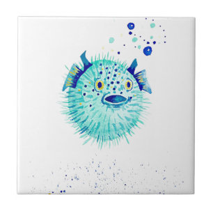 Neptun Pufferfish Fliese