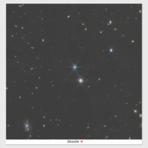Neptun Ring System Hunderte von Galaxien Webb Aufkleber