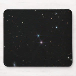 Neptun-Ringsystem Hunderte von Galaxien Webb Mousepad