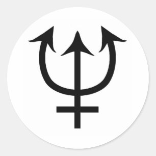 NEPTUN RUNDER AUFKLEBER