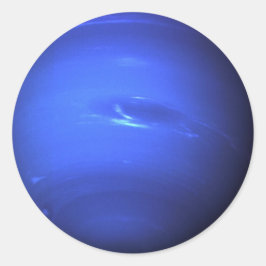 Neptun Runder Aufkleber