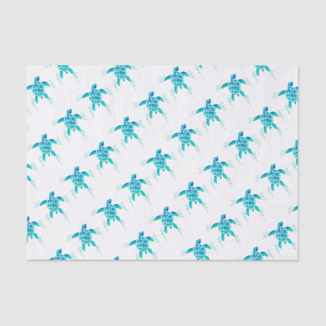 Neptun Schildkröte Seidenpapier (Vorderseite)