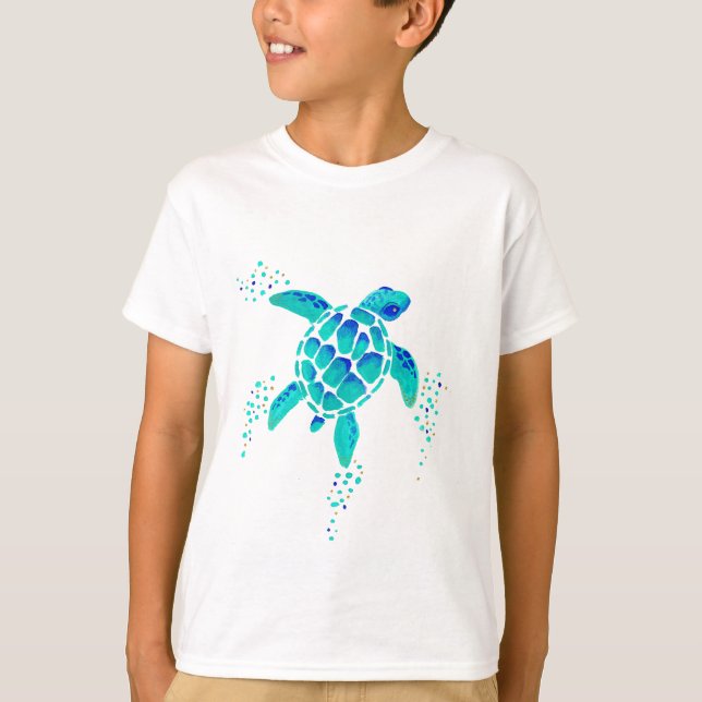 Neptun Schildkröte T-Shirt (Vorderseite)