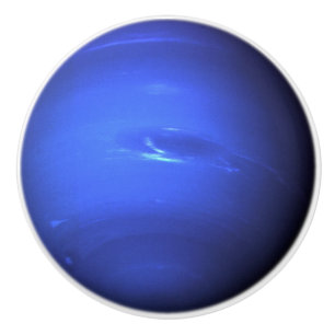 Neptun Schöner Blauer Sonnensystem Planet Fische Keramikknauf